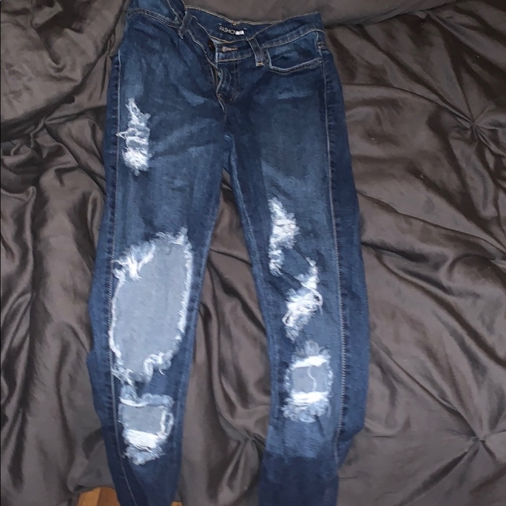 Fashion nova beach bum jeans